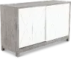 Palmetto Heights White and Gray Server