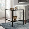 Hera Modern Blackened Bronze Side Table