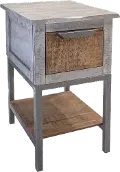 Mita Natural Mango Side Table