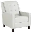 Churchill Light Gray Pushback Recliner