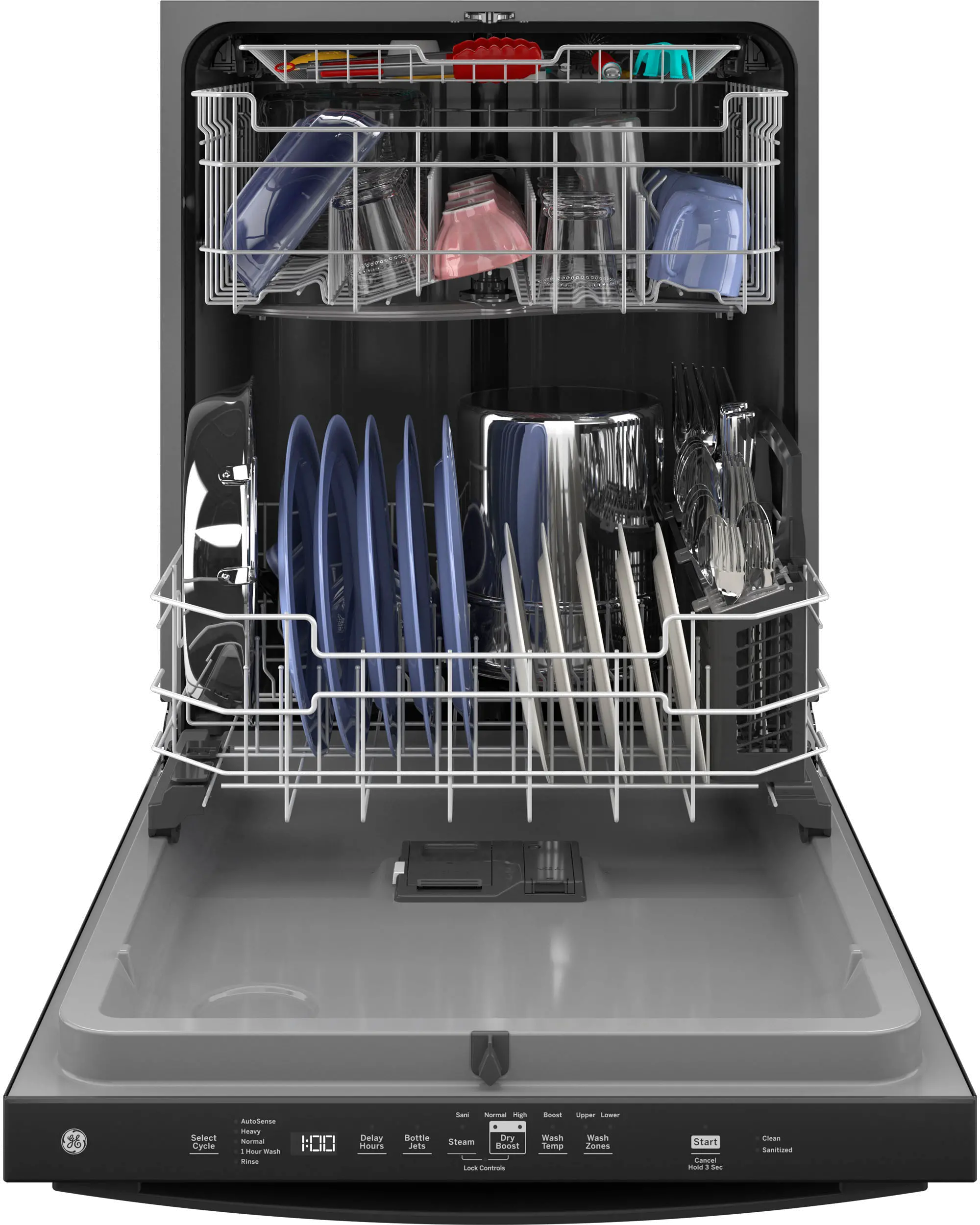 GDT630PGRBB GE Top Control Dishwasher - Black-3