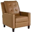 Clearance Churchill Camel Brown Pushback Recliner