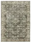 Malibu 2 x 3 Blue and Beige Washable Area Rug