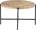 Camden Natural and Black Coffee Table