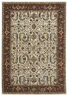 Aberdeen 5 x 8 Red and Ivory Area Rug