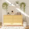 Franklin Transitional Yellow 6-Drawer Dresser