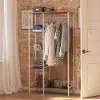 Modine Walnut Open Wardrobe