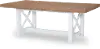 Franklin Oak and White Dining Table