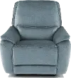 Capri Ocean Blue Power Recliner