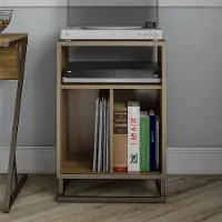Regal Brown Turntable Stand