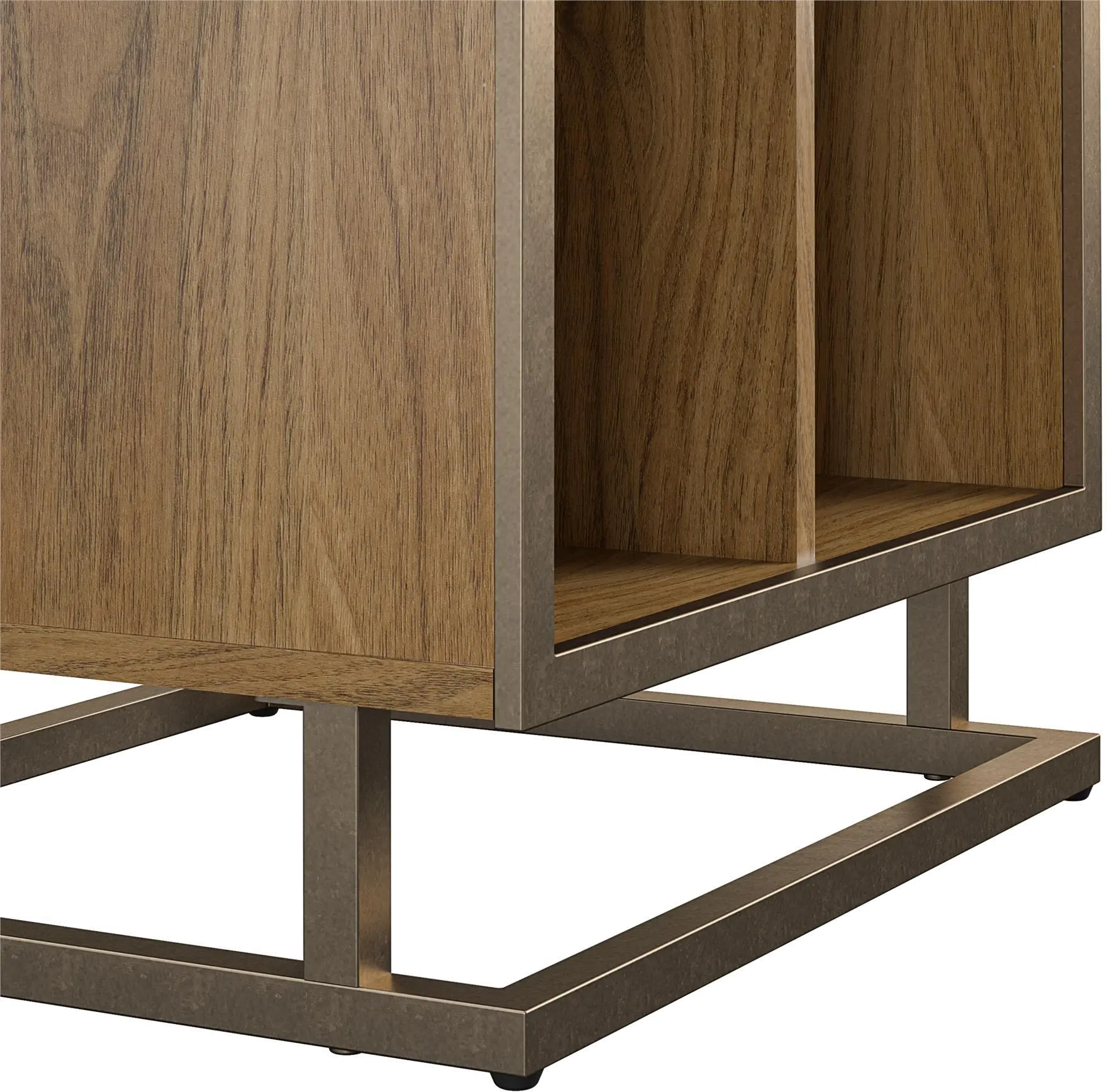 Regal Brown Turntable Stand-6