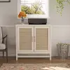 Lennon Ivory Oak Two Door Storage Cabinet