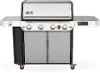 36800001 Weber Genesis Premium Stainless Steel SPX-435 Liquid Propane Grill