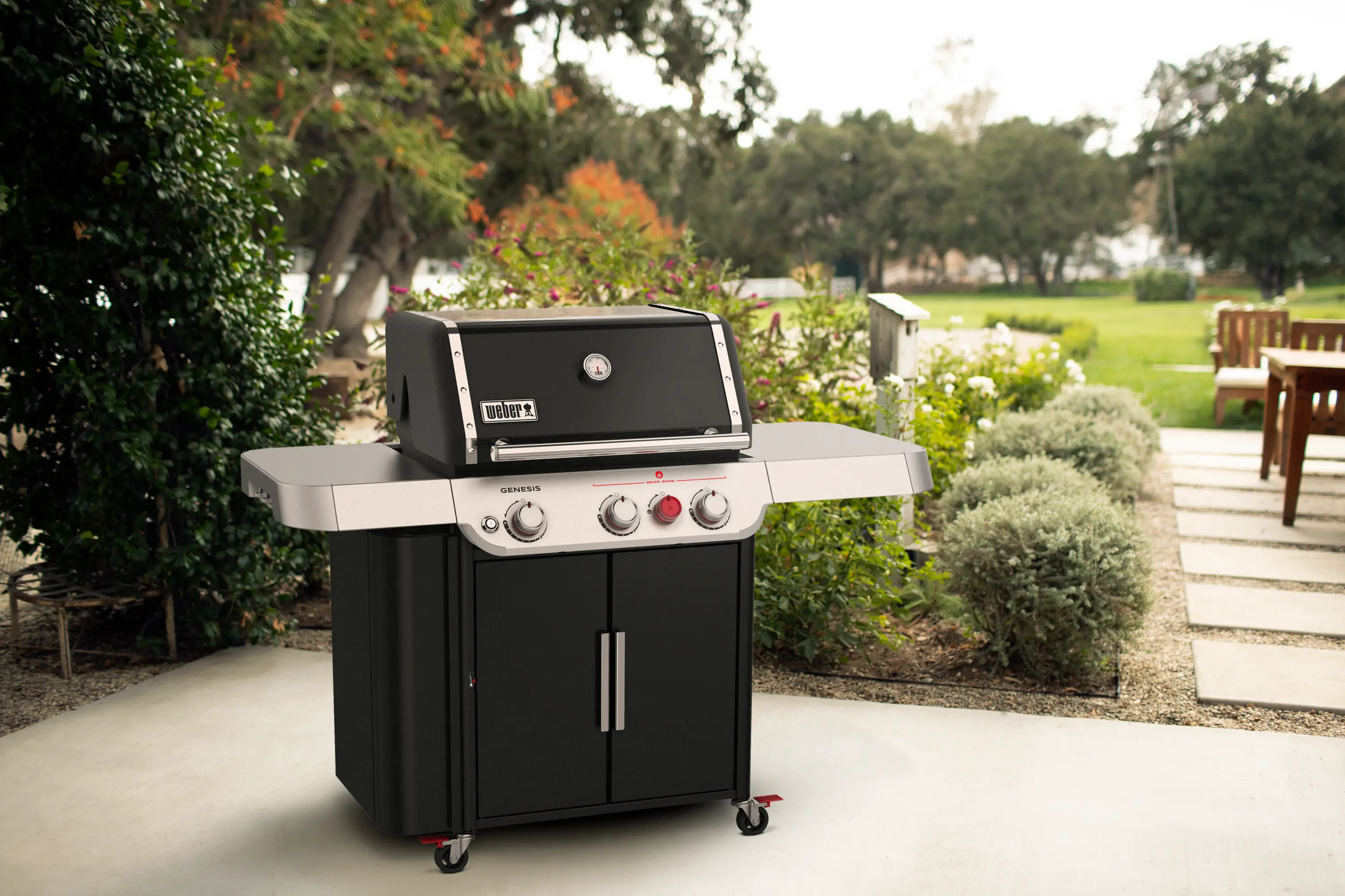 37913501 Weber Genesis SI-E-330 Black Natural Gas Grill-16