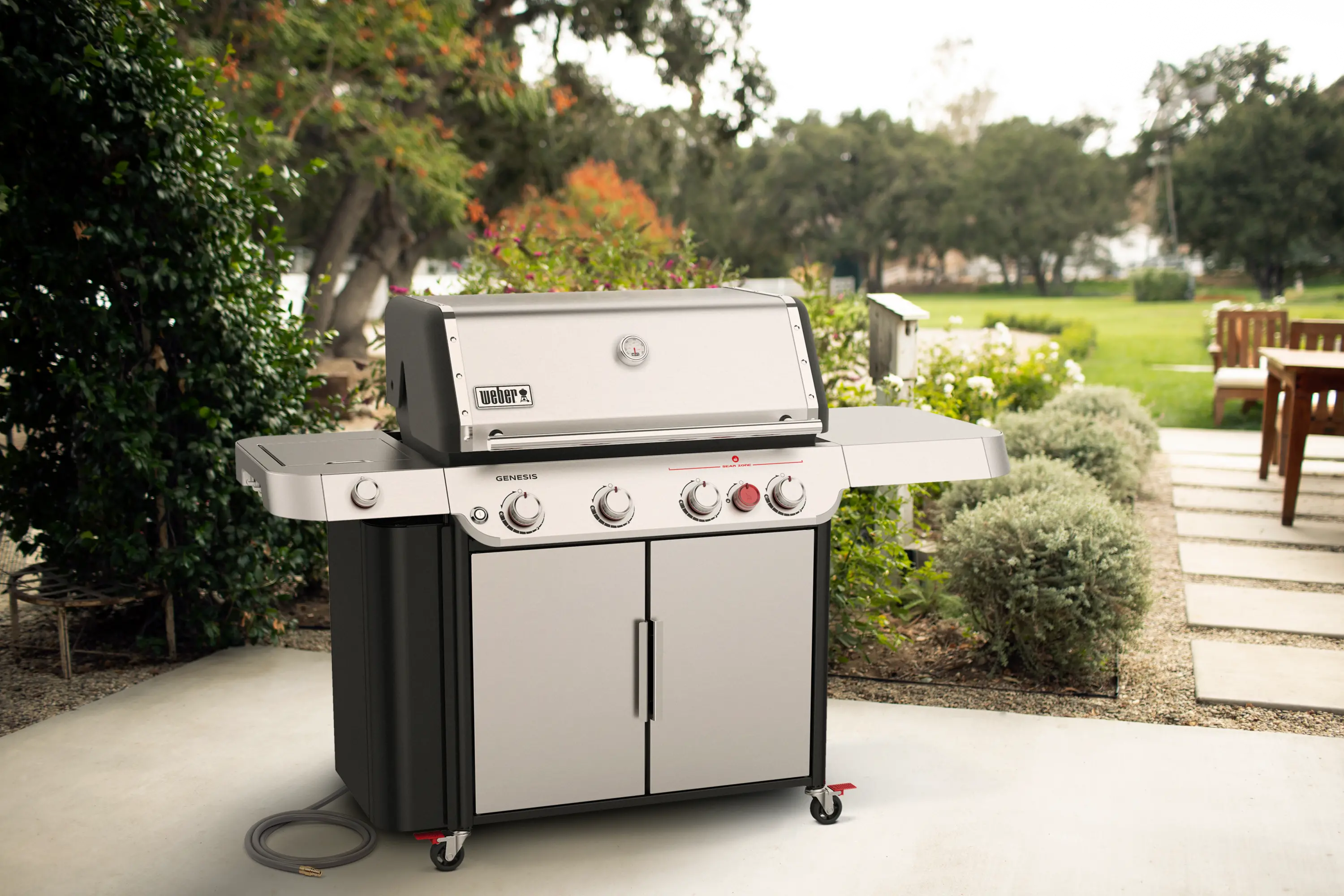 38403601 Weber Genesis Stainless Steel SL-S-435 Natural Gas Grill-13