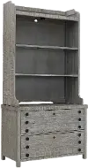 Studio 20 Gray Lateral File and Hutch