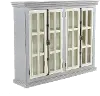 Florence Gray Two Tone Curio Cabinet