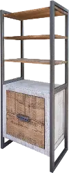 Mita Natural Mango Bookcase