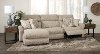 KIT McPherson Beige Power Reclining Sofa with Chaise