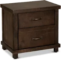 Montana Dark Brown Nightstand