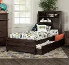 Clearance Montana Brown Twin Bed with Trundle