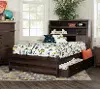 Montana Brown Full Size Bed with Trundle