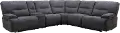 Spartacus Cobalt 6-Piece Power Reclining Sectional