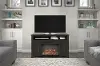 Farmington Black Oak 50 Electric Fireplace TV Console
