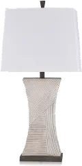 Joes White and Finn 34 Inch Table Lamp