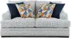 Piccolo Gray Loveseat