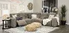 Midway Ash Gray 5 Piece Power Reclining Sectional