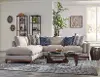 KIT Kelsey Linen 3 Piece Sectional