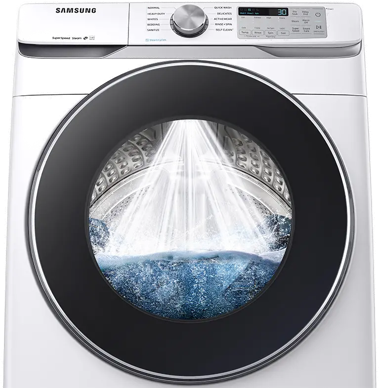 WF45T6200AW Samsung 4.5 cu ft Front Load Washer - White, WF45T6200-12