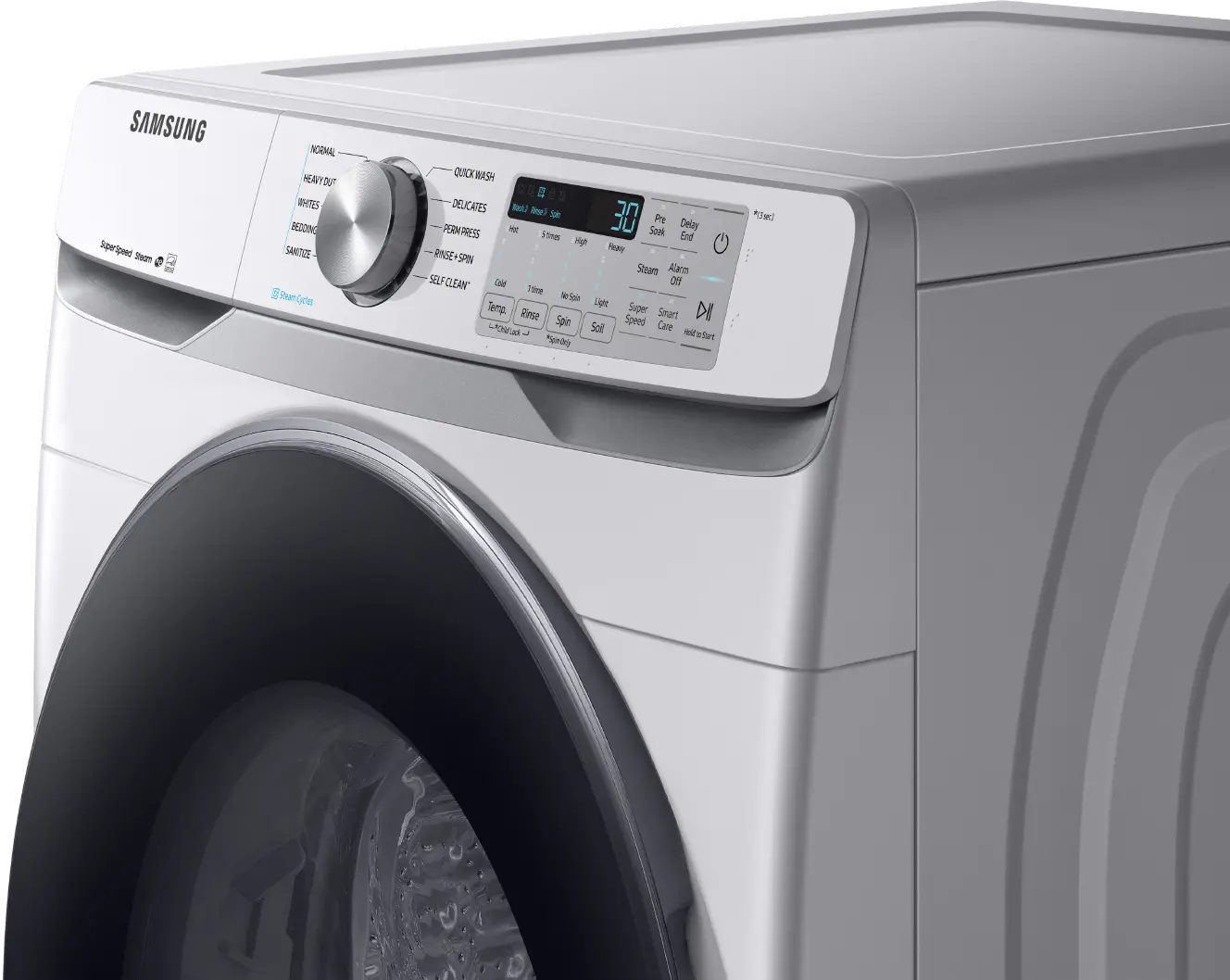 WF45T6200AW Samsung 4.5 cu ft Front Load Washer - White, WF45T6200-6