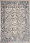 MAI04IVBLU Malta 8 x 11 Vintage Blue Area Rug