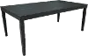 Claudine Black Dining Table