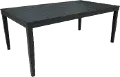 Claudine Black Dining Table