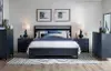 Summerland Blue 4 Piece Queen Bedroom Set