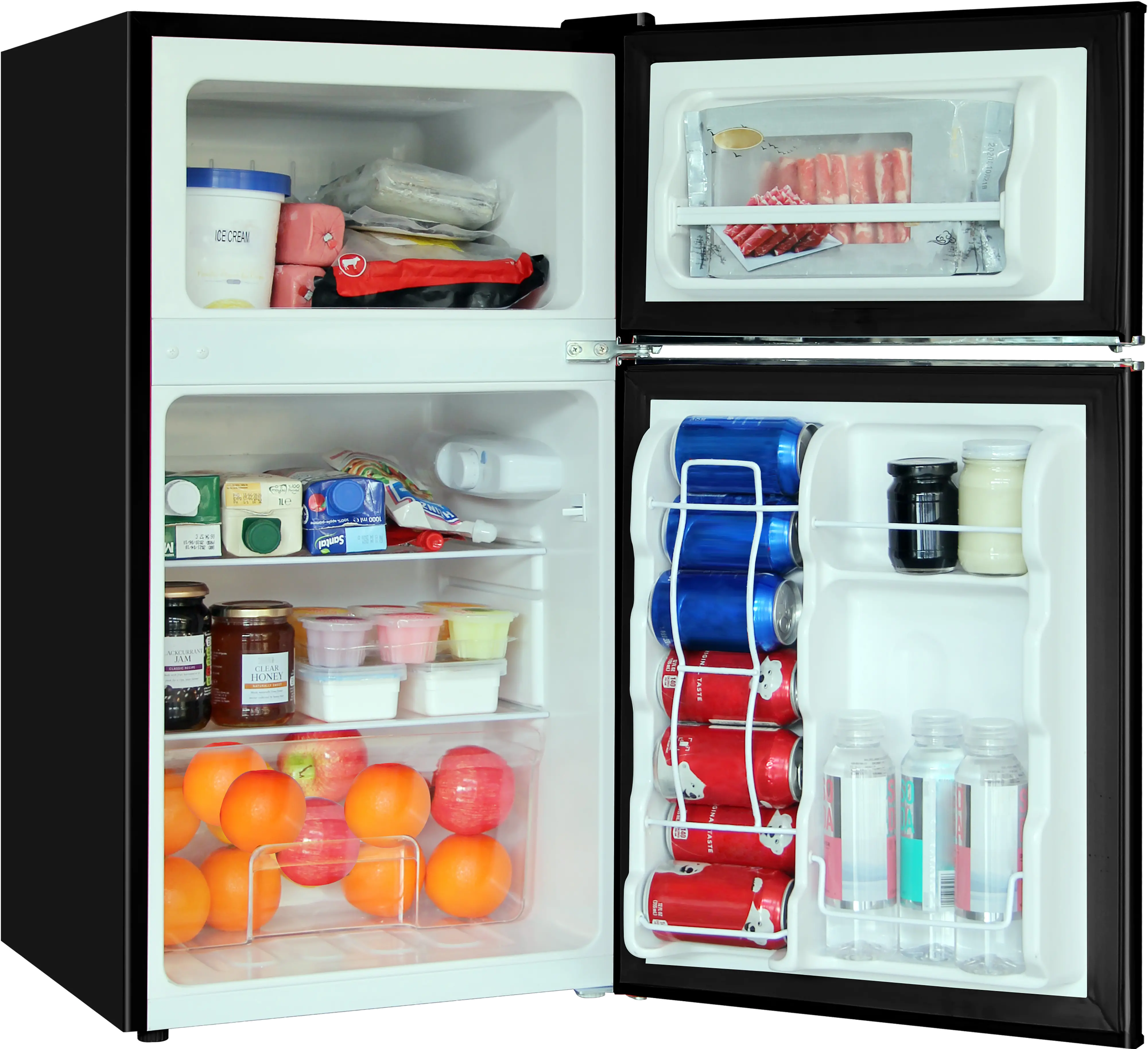 RA32J3S Avanti 3.2 cu ft Compact Refrigerator - Stainless Steel-2