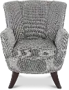 Bethany Steel Gray Accent Chair
