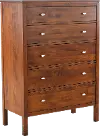 570-455-802-RC Origins by Stickley Dwyer Seven-Drawer Tall Chest