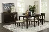 KIT Origins by Stickley Dwyer Brown 5 Piece Dining Room Set