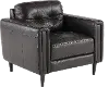 Verona Dark Brown Leather Chair