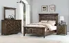 Daphne Brown-Gray 4 Piece Queen Bedroom Set