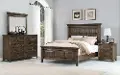 Daphne Brown-Gray 4 Piece Queen Bedroom Set