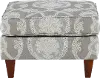 Ashford Gray Accent Ottoman