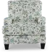 Belle Floral Accent Chair