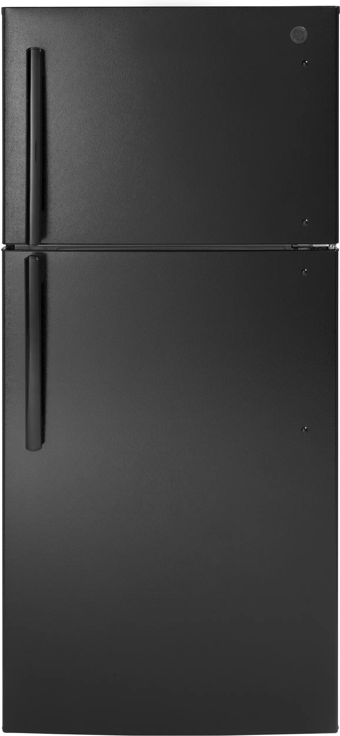 GTE18MTRRBB GE 18 cu ft Top Freezer Refrigerator - 30 W Black-1