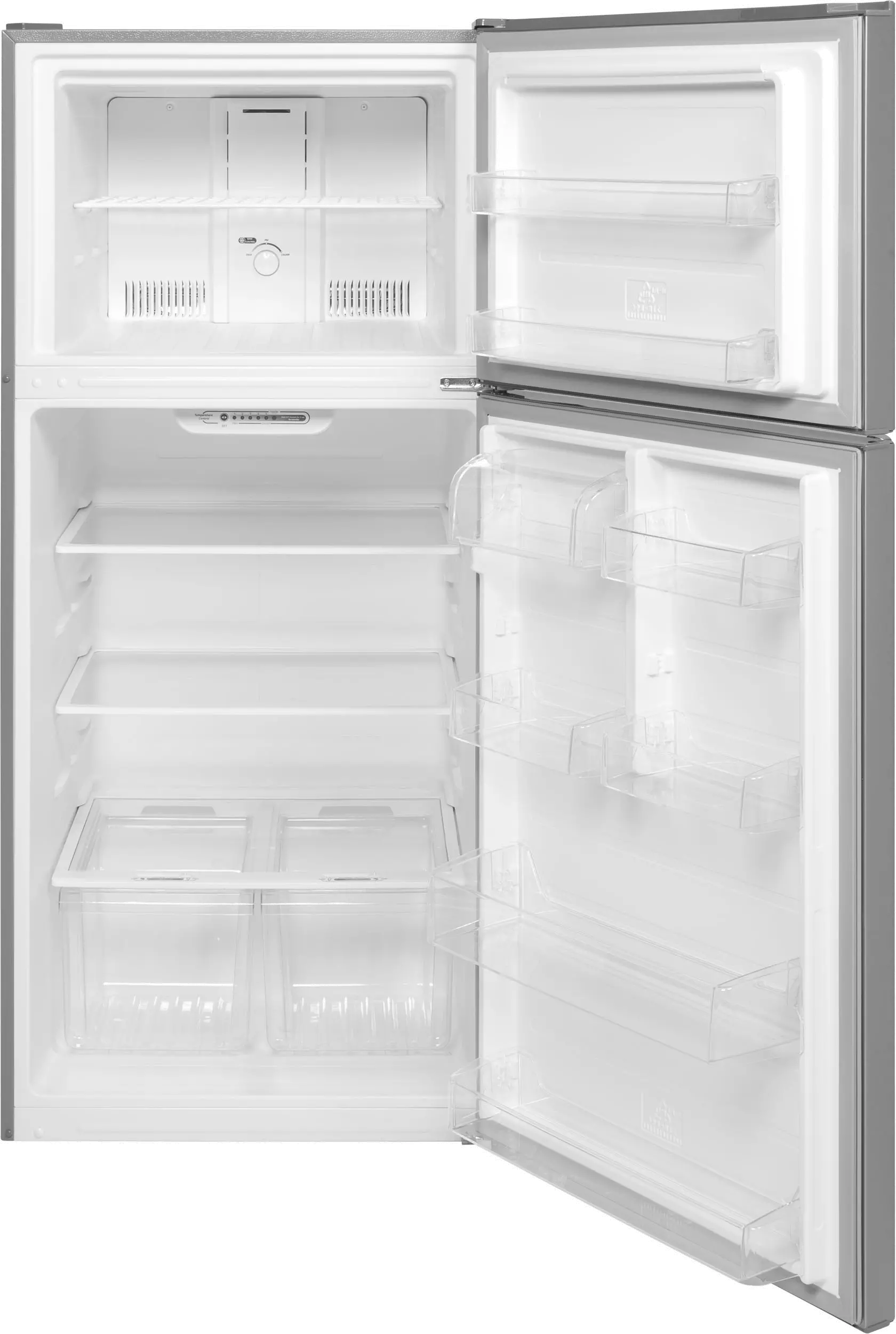 GTE18MSRRSS GE 18 cu ft Top Freezer Refrigerator - 30 W Stainless Steel-3