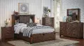 Summit View Rustic Brown 4 Piece Queen Bedroom Set